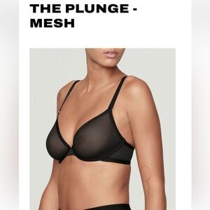 Cuup The Plunge mesh underwire bra